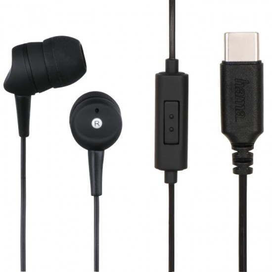 Hama "Basic4Phone" USB-C in-Ear Headphones (Model : 184105)
