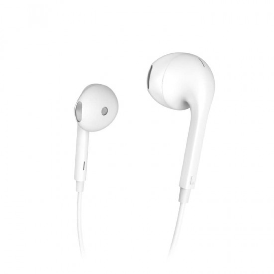 Hama "Glow" In-Ear Headphone Compatible with Apple iPhones, iPads & iPods (White) (Model : 184156)