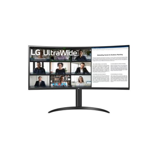 LG 34 inch" UltraWide™ WQHD HDR 10 100Hz Curved Monitor with USB Type-C