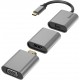 Hama Video-Adapter-Set 6in1 USB-C, Mini-DisplayPort, HDMI C, VGA, Alu (Model : 200306)