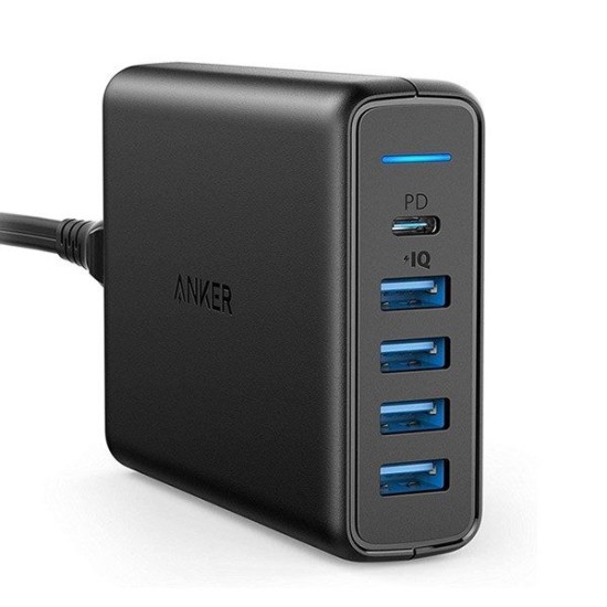 Anker Powerport Speed PD 5 (60W (Black)