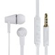 Hama "Joy” Wired in-Ear Headphones with Omnidirectional Microphone (White) (Model : 184008)