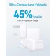 Anker 323 Charger 3ft C-L Bundle White (33W)