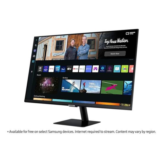 Samsung 32 inch" Flat Monitor with Smart TV Experience (Black)