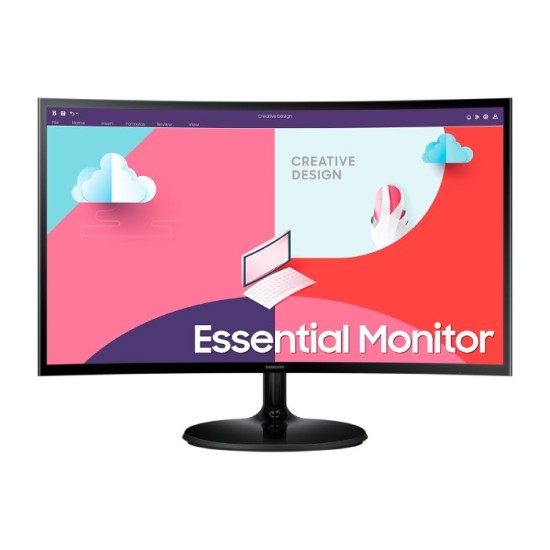 24" Essential Curved Monitor S3 S36C