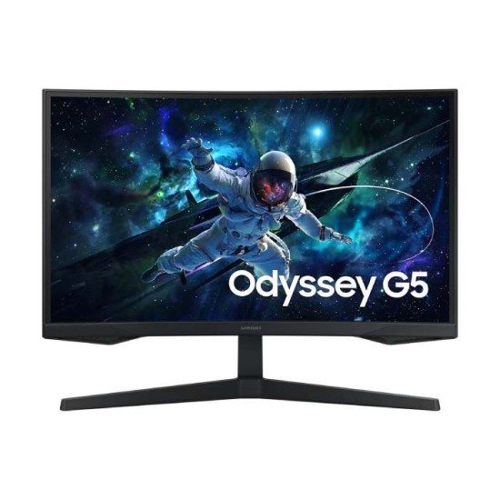 Samsung 27 inch" Odyssey G5 G55C QHD 165Hz Curved Gaming Monitor