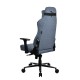 Arozzi Vernazza Soft Fabric Gaming Chair (Blue)