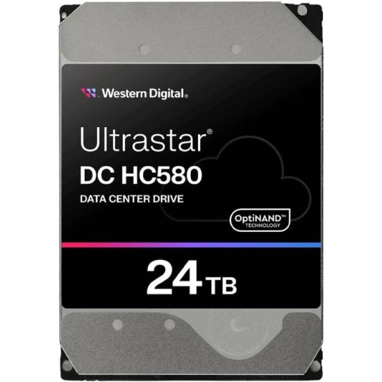 WD Ultrastar HC580 SATA Enterprise Hard Drive 24TB