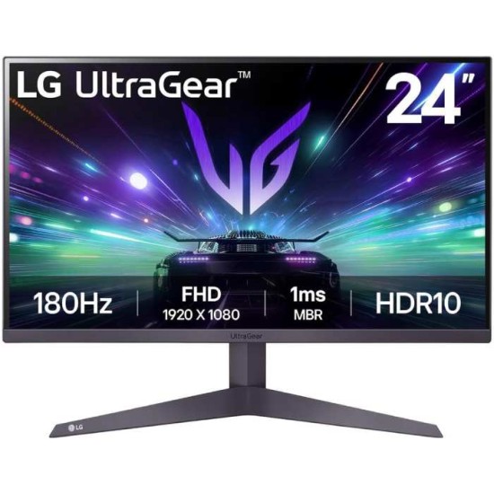 LG UltraGear™ 24 inch" | FHD 180Hz Gaming Monitor | 1ms MBR, HDR 10