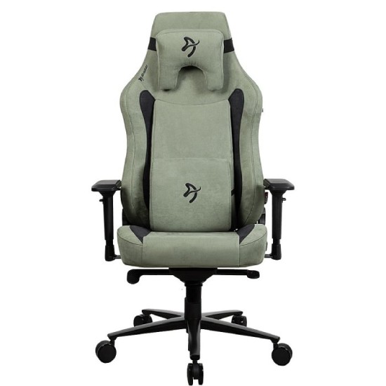 Arozzi - Vernazza Series Top-Tier Premium Supersoft Upholstery Fabric Gaming Chair (Forest)