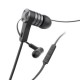 Hama "Intense” in-Ear Headphones microphone (Black) (Model : 184018)