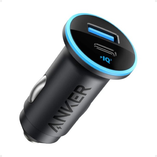 Anker 323 Car Charger (52.5W) (Black)