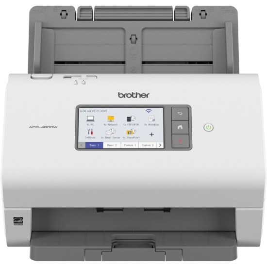 Brother ADS4900W Professional Desktop Scanner for High Scan Volumes