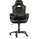 Arozzi - Enzo Woven Fabric Ergonomic Computer Gaming Chair (Black/Grey)