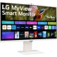 LG 32 inch" 4K UHD IPS MyView Smart Monitor with webOS and Built-in FHD Webcam