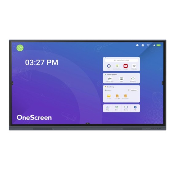 Yealink OneScreen L7 75 inch" Interactive Touchscreen Display (Model : TL7-75)