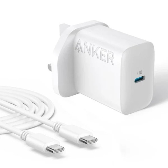 Anker Charger With USB-C Cable (20W)