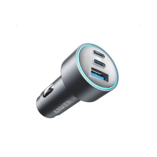 Anker 535 Car Charger With 2 USB-C & 1 USB-A Ports (67W)