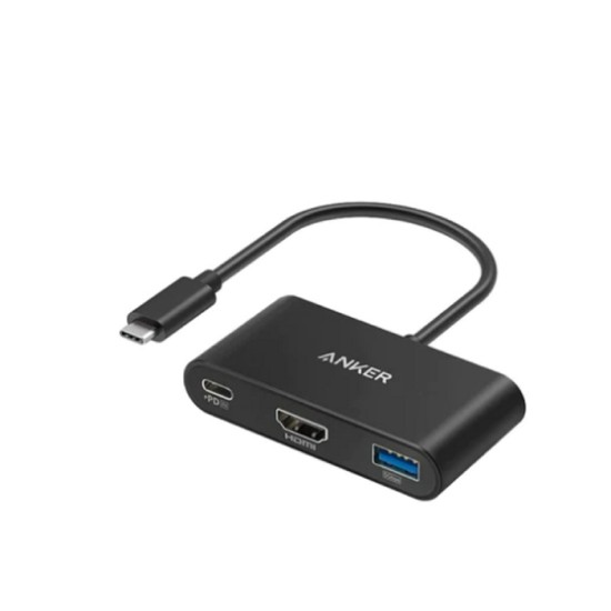 Anker PowerExpand 3-In-1 USB-C Hub (Grey)