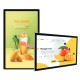 98 Inch Wall Mounted Super Slim LCD Digital Signage  - Non Touch 