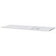 Apple Magic Keyboard with Touch ID and Numeric Keypad for Mac models with Apple silicon (US English / White Keys)