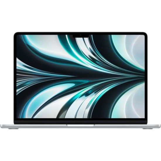 Apple MacBook Air, 13-inch display, M2 chip with 8‑core CPU, 10‑core GPU,512GB SSD, Silver