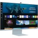 Samsung 32" UHD Monitor with Smart TV Experience and Iconic Slim Design (Daylight Blue)