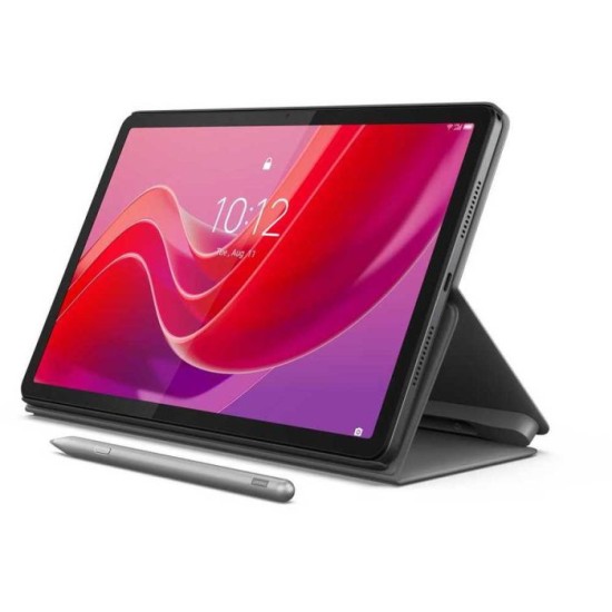 Lenovo Tab M11 TB330XU, MediaTek Helio G88, 8GB RAM, 128GB Storage, 11" WUXGA IPS Display (4G LTE) (Folio Case + Lenovo Tab Pen) (Luna Grey)