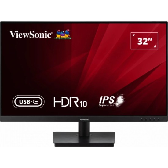 ViewSonic VA3209U-4K 32 inch" 4K UHD Monitor with USB-C and Speakers 