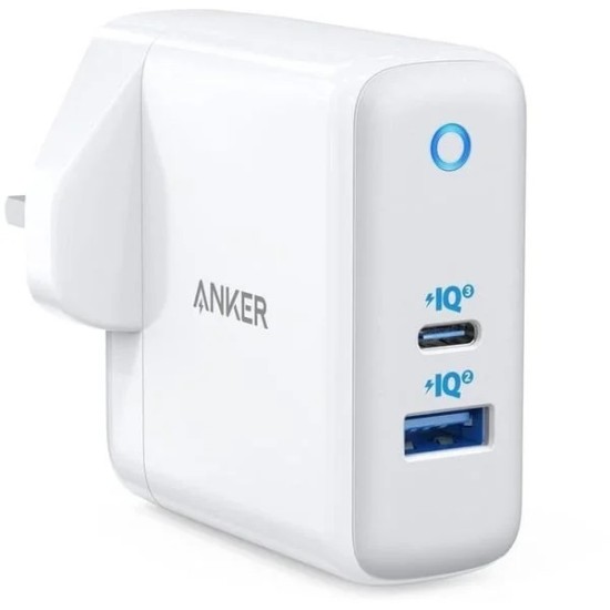 Anker Powerport + Atom III Charger (White)