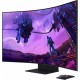 Samsung 55" UHD gaming screen with 1000R curvature