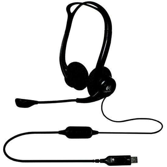 Logitech 960 USB Computer Headset 