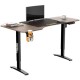 Twisted Minds T Shaped Gaming Desk Electric