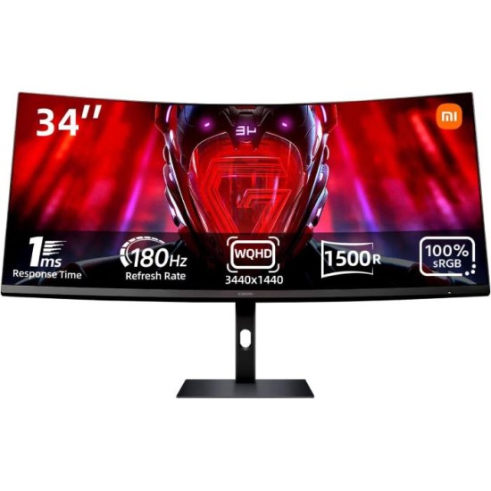 Xiaomi Curved 34 inch" Gaming Monitor G34WQi