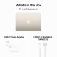 MacBook Air/ 13-inch display/ M3 chip with 8‑core CPU/ 8‑core GPU/ 256GB SSD/ Starlight 