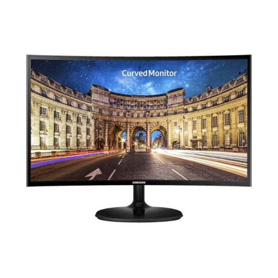 Samsung 27 inch" Essential Curved Monitor with the deeply immersive viewing experience