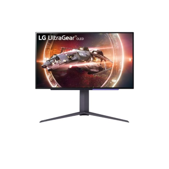 LG 27 inch" QHD (2560 x 1440) OLED display / HDR400 True black / OLED with 240Hz refresh rate / 0.03ms (GtG)