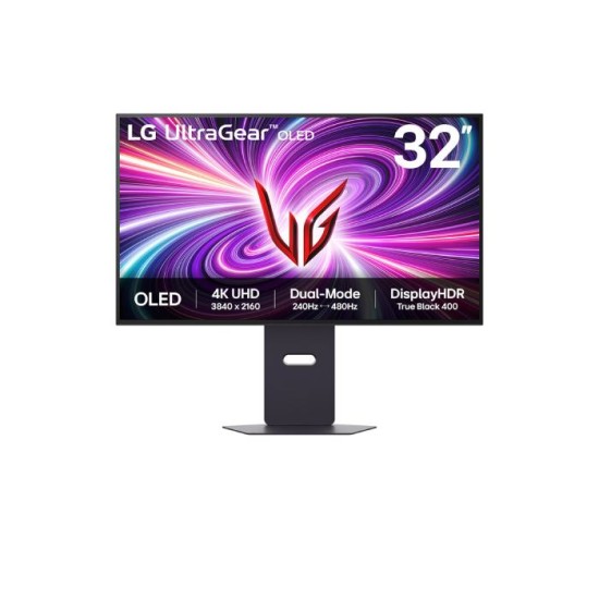 LG 32 inch" UltraGear™ Dual-Mode OLED gaming monitor, 2024