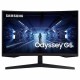 Samsung Gaming Monitor 27" Curved, WQHD, VA Panel, 1000R, HDR10, 1MS, 144HZ (LC27G55) + Logitech Gaming Wired Mouse Black (G300s) + Logitech G Keyboard SE US (G413)