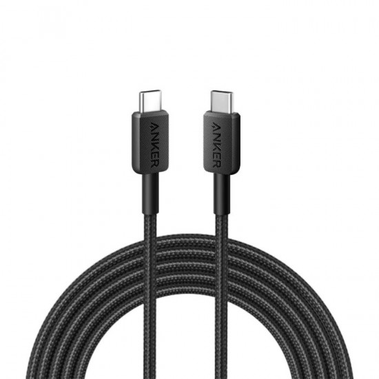 Anker 322 USB-C to USB-C Cable Black (6ft)