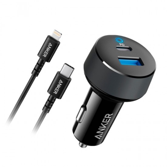 Anker PowerDrive Classic PD 2 with C to Lightning cable 30w (B2726H11)