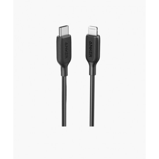 Anker PowerLine III USB-C to Lightning Cable 2.0 Black (3ft)