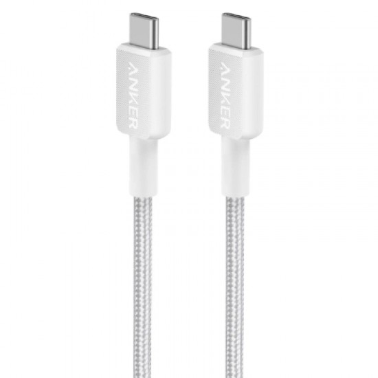 Anker 322 USB-C to USB-C Cable (White) (A81F5H21)