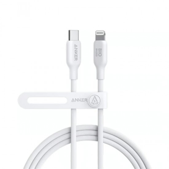 Anker 542 USB-C To Lightning Cable White (3ft) 