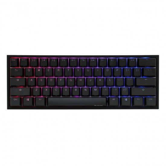 Ducky One 2 Mini RGB English Arabic Blue Switch Gaming Keyboard