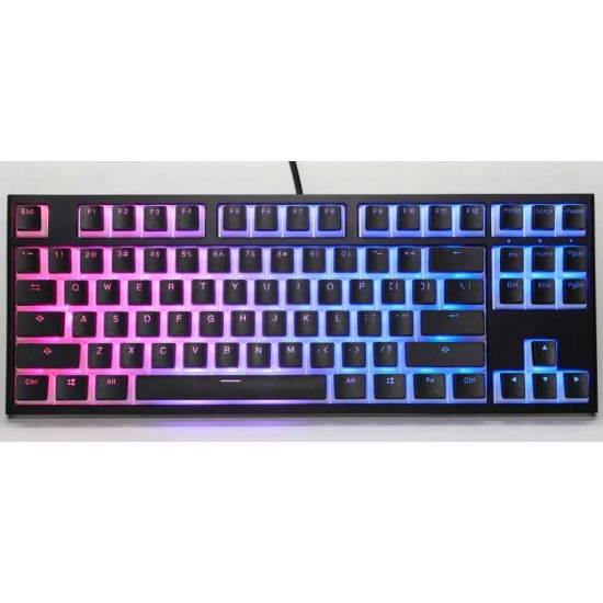 Ducky One 2 TKL RGB Pudding Edition Cherry MX Blue Switch Keyboard