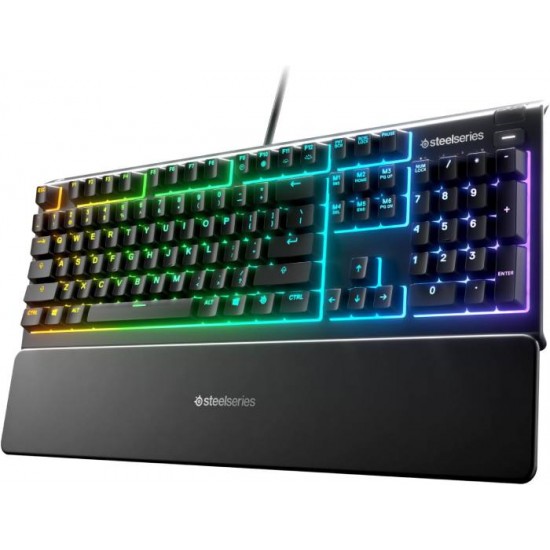 SteelSeries Apex 3 RGB Water Resistant Keyboard 