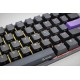 Ducky One 2 Mini Blue Cherry Double Shot RGB Gaming Keyboard 