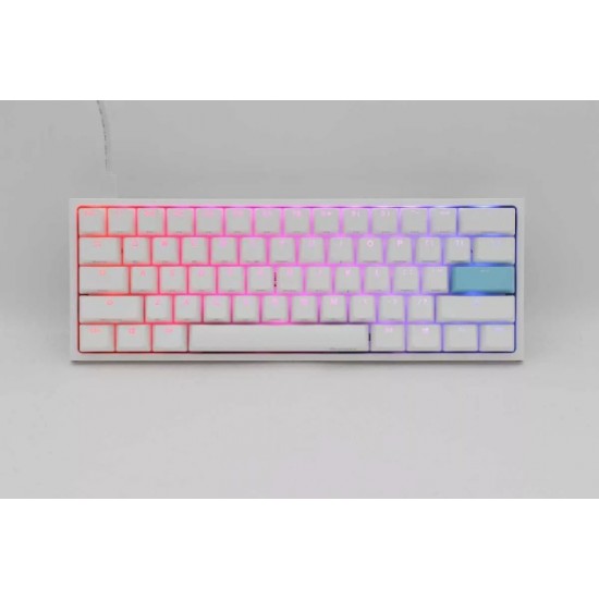 Ducky One 2 Mini Pure White RGB Keyboard