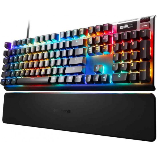 SteelSeries Apex Mechanical Gaming Keyboard - OLED